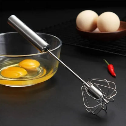 Semi‑Automatic Push Whisk – Egg & Cream Beater Tool