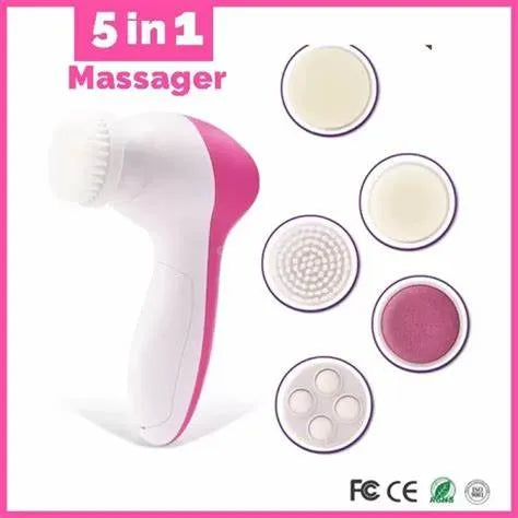 5‑in‑1 Face Cleanser & Massager | Beauty Skin Care Device