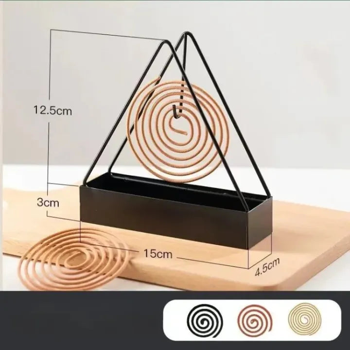 Mosquito Coil Holder, Iron Mosquito Coil Holder (Triangle)