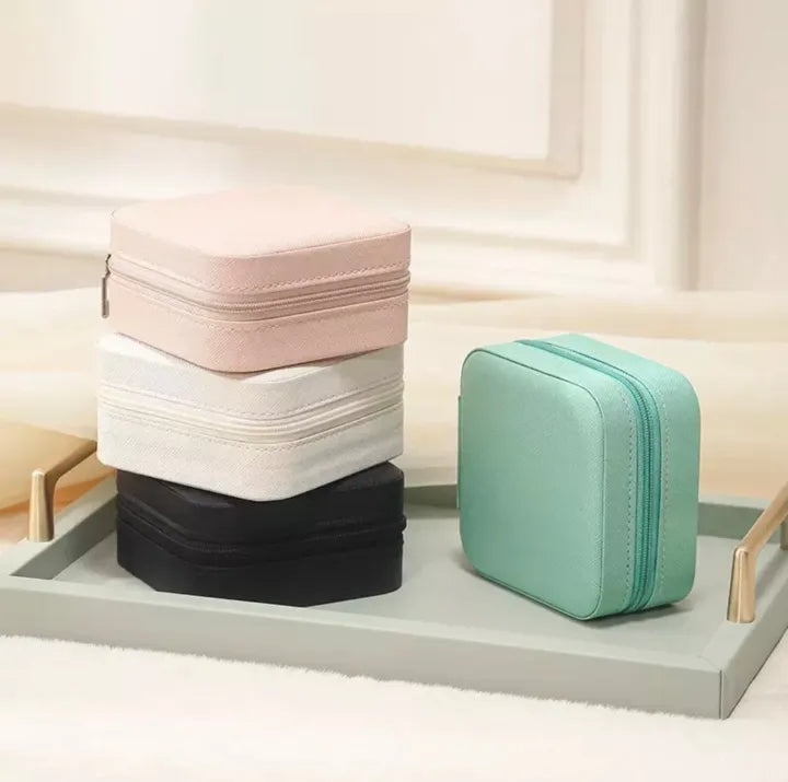 Portable Jewellery Organizer Box – Rings, Earrings & Hair Accessories