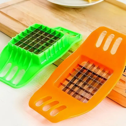 Manual Potato Chips Cutter – Stainless Steel Chipper Tool