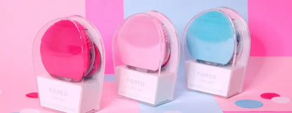 Waterproof Face Cleansing Brush – Sonic Silicone Massager