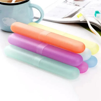 Pack of 2 Portable Toothbrush Protector Cases