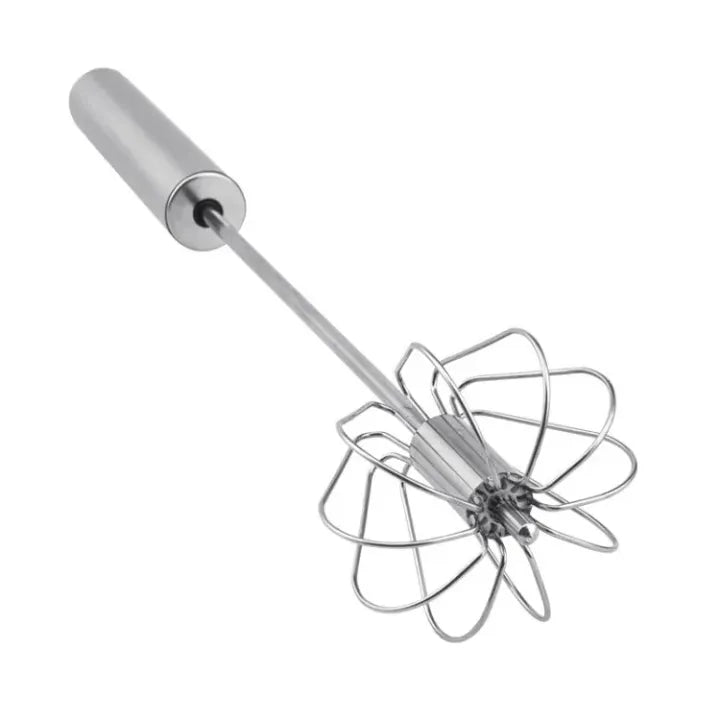 Semi‑Automatic Push Whisk – Egg & Cream Beater Tool