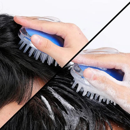 Silicone Hair Wash & Scalp Massage Brush