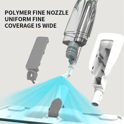360° Microfiber Water Spray Mop – Multi-Surface Floor Cleaner