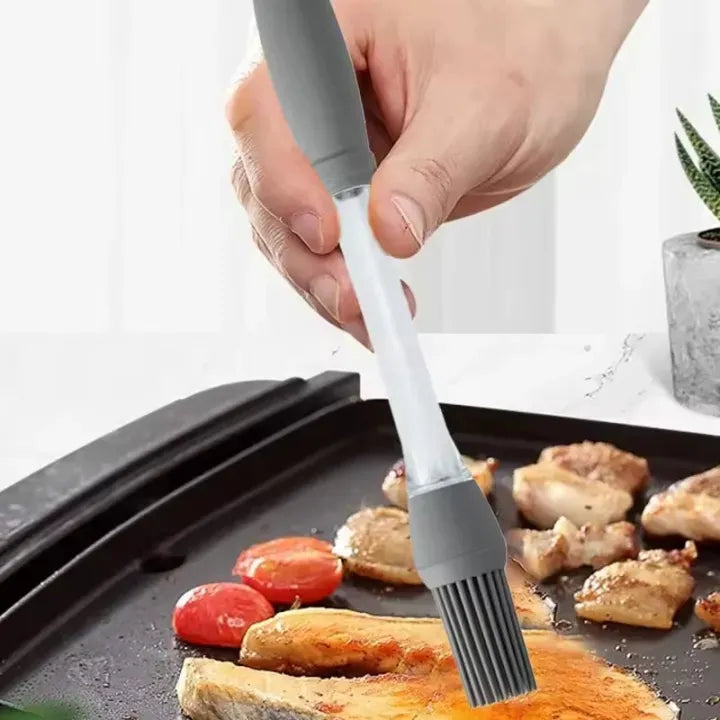Silicone Oil Brush – Heat Resistant BBQ & Baking Brush