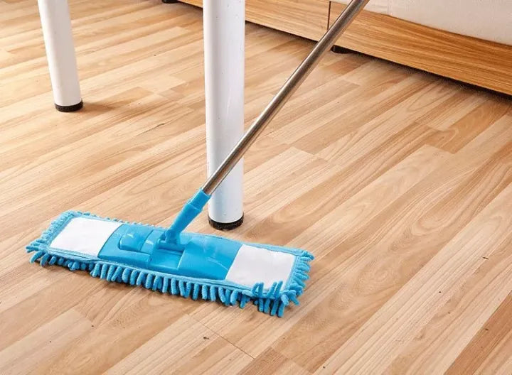 Microfiber Flat Mop – Versatile Wet & Dry Floor Cleaning Solution