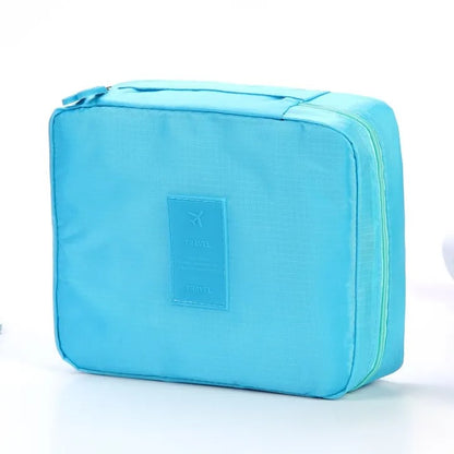 Travel Hanging Toiletry Bag – Waterproof Cosmetic Organizer for Women