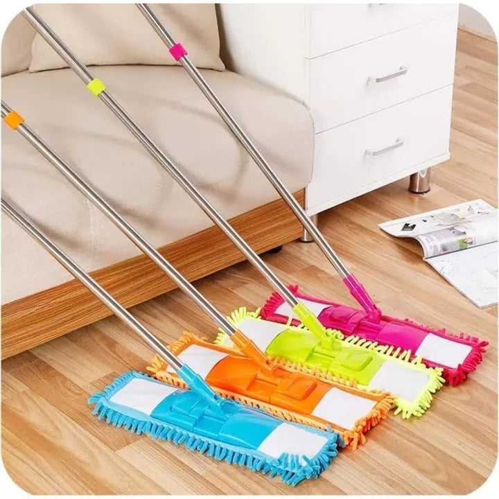 Microfiber Flat Mop – Versatile Wet & Dry Floor Cleaning Solution