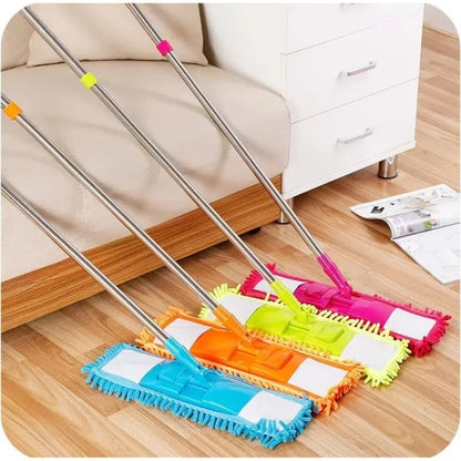 Microfiber Flat Mop – Versatile Wet & Dry Floor Cleaning Solution