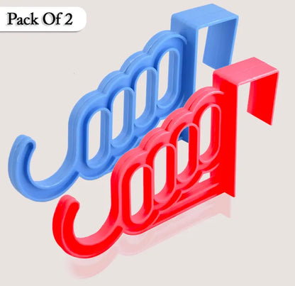 Multi‑Functional 4‑Hole Clothes Hanger – Closet Space Saver Hook