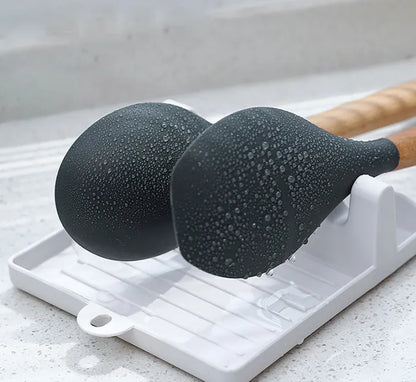 Spoon & Lid Holder – Kitchen Utensil Rest Stand