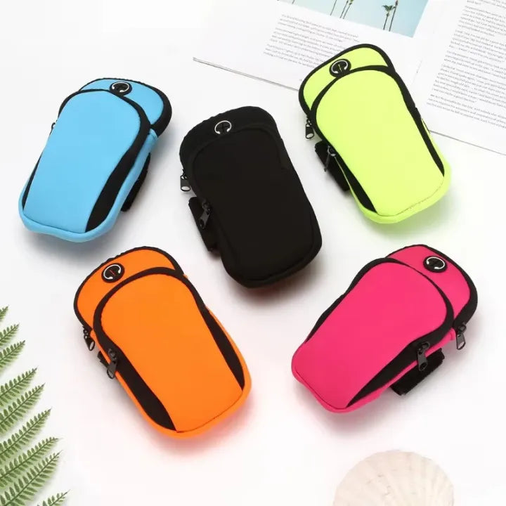 Sports Running Arm Band Mobile Phone Holder | Waterproof Fitness Arm Bag