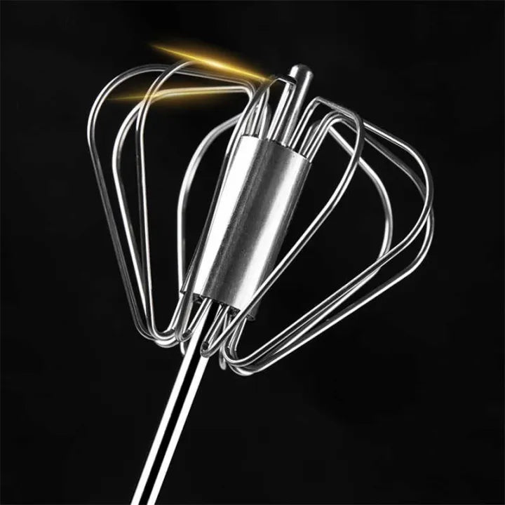 Semi‑Automatic Push Whisk – Egg & Cream Beater Tool