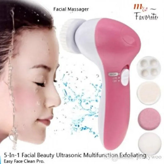 5‑in‑1 Face Cleanser & Massager | Beauty Skin Care Device