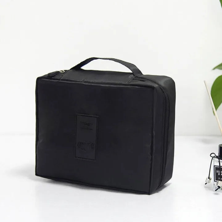 Travel Hanging Toiletry Bag – Waterproof Cosmetic Organizer for Women