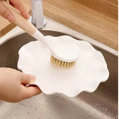 Long Handle Dish Brush – Multipurpose Kitchen Scrubber
