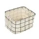 Foldable Storage Basket | Waterproof Fabric Organizer Bin with Handles