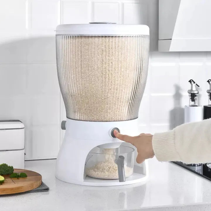 360° Rotating Multifunctional Grain Dispenser – 20KG Capacity