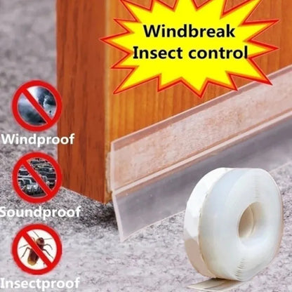 5 Meter Silicone Weather Seal Tape for Doors & Windows