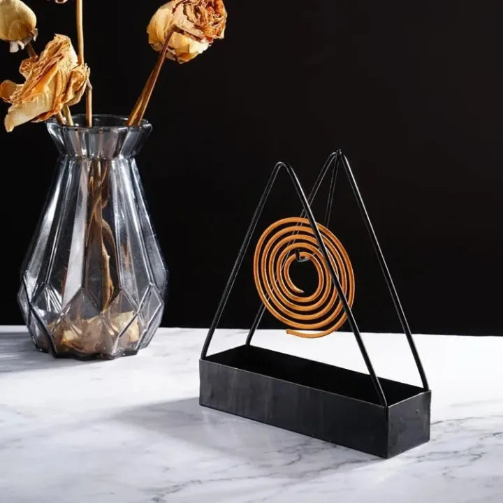 Mosquito Coil Holder, Iron Mosquito Coil Holder (Triangle)