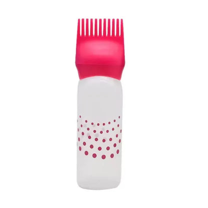 Refillable Shampoo & Dye Bottle with Comb – Multipurpose Hair Colouring Applicator
