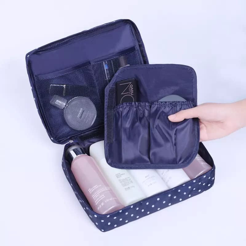 Travel Hanging Toiletry Bag – Waterproof Cosmetic Organizer for Women