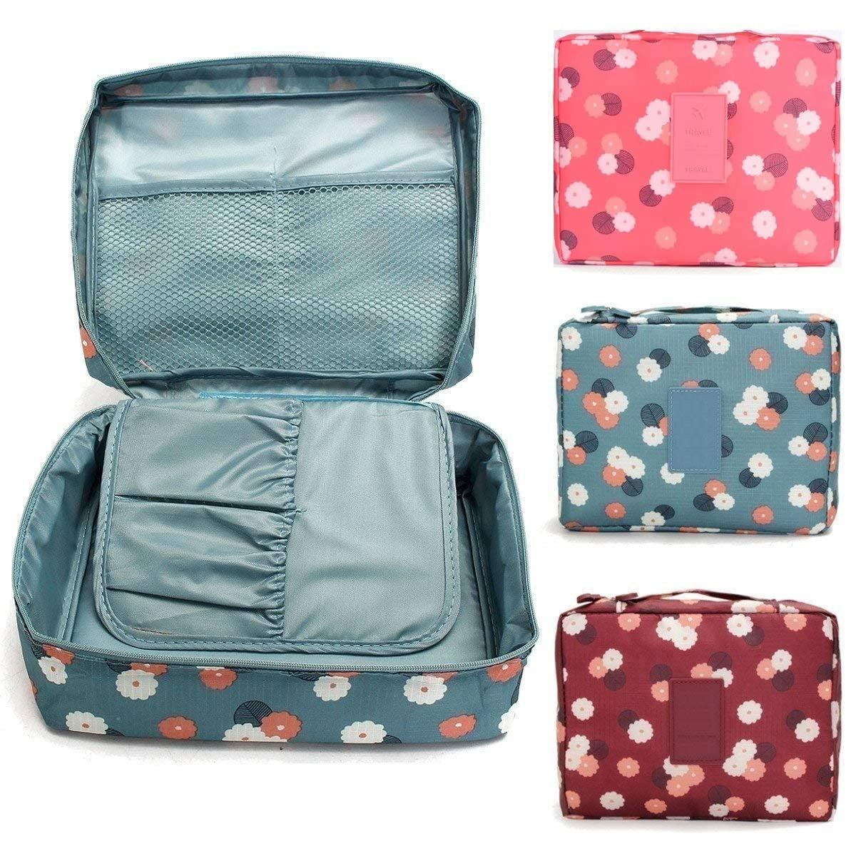 Travel Hanging Toiletry Bag – Waterproof Cosmetic Organizer for Women
