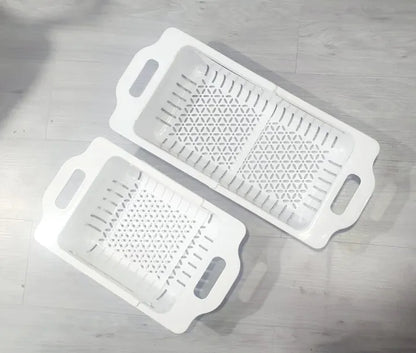 Fruit & Vegetable Wash Basket 🧺 | Expandable Sink Colander
