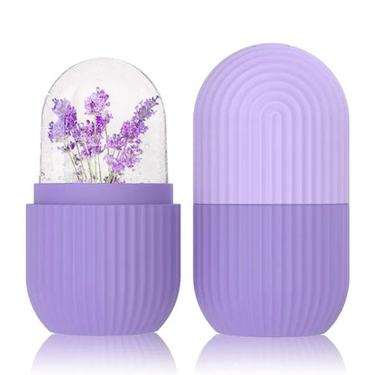 Silicone Ice Roller – Facial Massager for Glowing Skin & Eye Bags