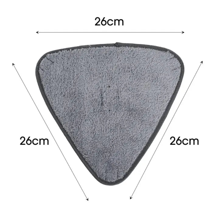 Triangular Microfiber Mop Pads – High-Performance Twist & Squeeze