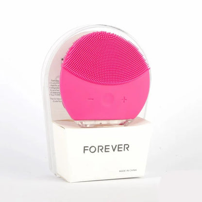 Waterproof Face Cleansing Brush – Sonic Silicone Massager