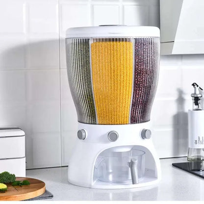 360° Rotating Multifunctional Grain Dispenser – 20KG Capacity