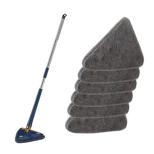 Triangular Microfiber Mop Pads – High-Performance Twist & Squeeze