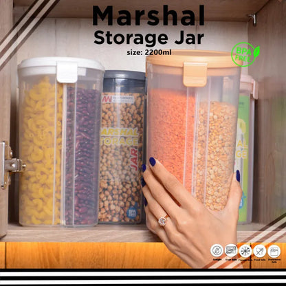 Jar 2200ml – Airtight BPA-Free Kitchen Food Storage Container for Rice