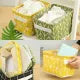 Foldable Storage Basket | Waterproof Fabric Organizer Bin with Handles