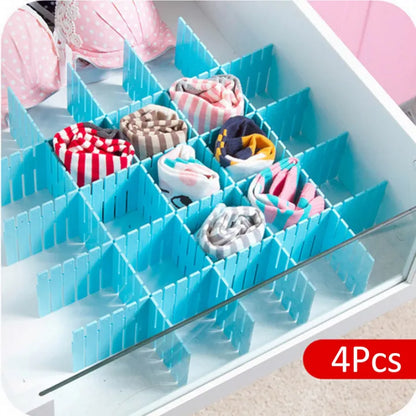 Drawer Divider Organizer – Adjustable Underwear & Socks Storage Partition