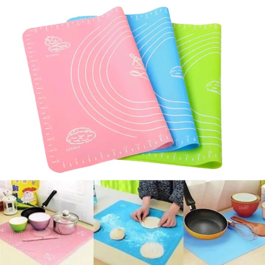 Silicone Baking Mat 40×50cm – Non‑Stick Heat Resistant Oven Liner