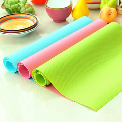 Silicone Shelf Liners – Fridge & Cabinet Organizer Mats