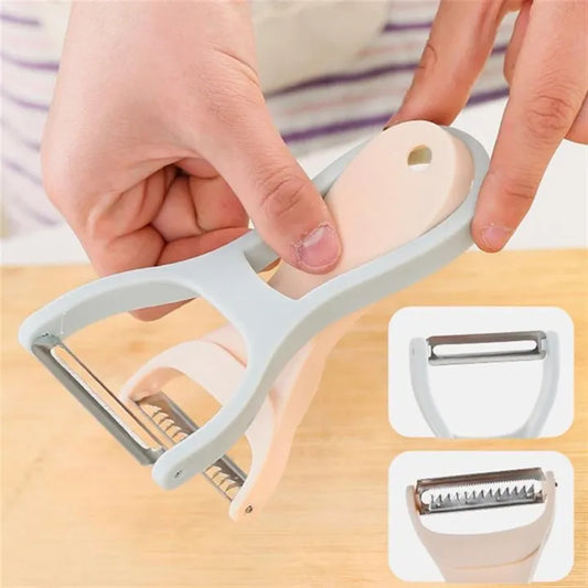 Julienne Vegetable Peeler – 2‑in‑1 Cutter & Grater Tool