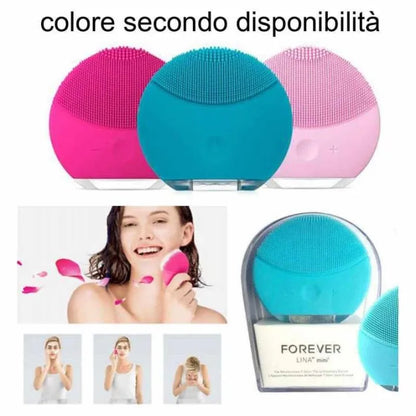 Waterproof Face Cleansing Brush – Sonic Silicone Massager