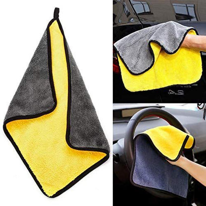 Premium Microfiber Car Cleaning Towel – Ultra Soft, Super Absorbent