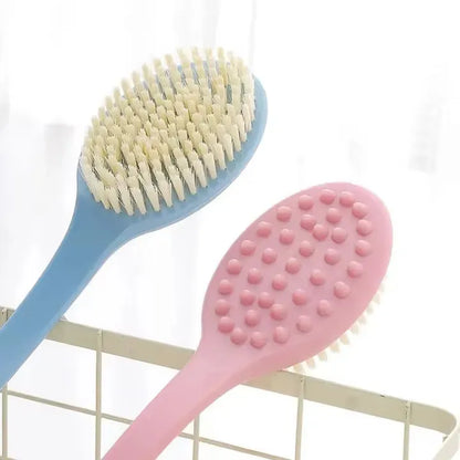 Soft Bath Body Brush – Long Handle Back Scrubber