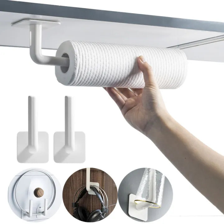 Standing Paper Towel Holder Creative Tissue Holder For Bathroom And Kitchen