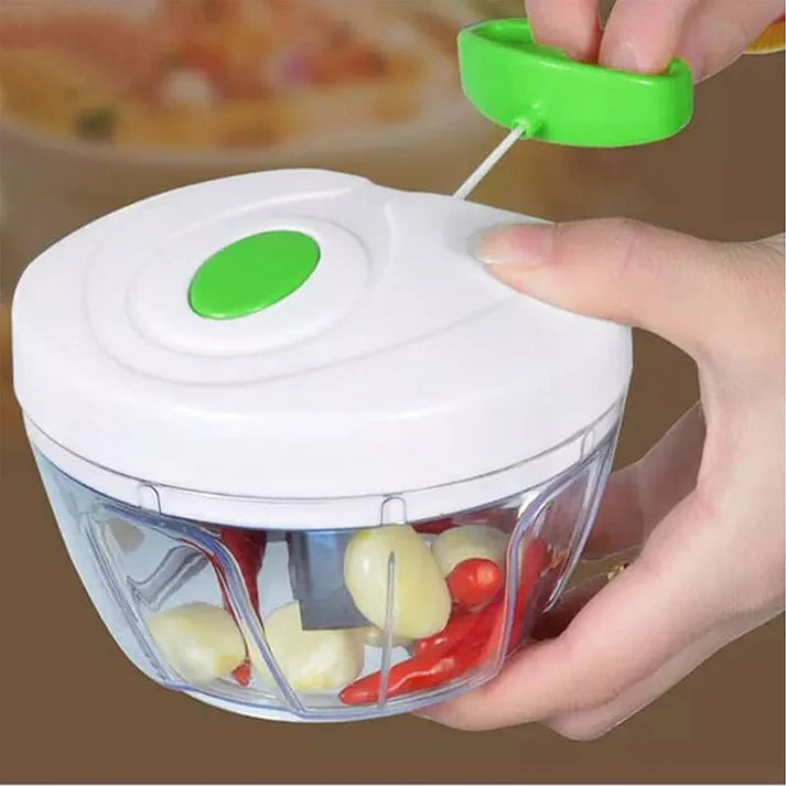 Hand Pull Food Chopper – Speedy Vegetable & Meat Grinder