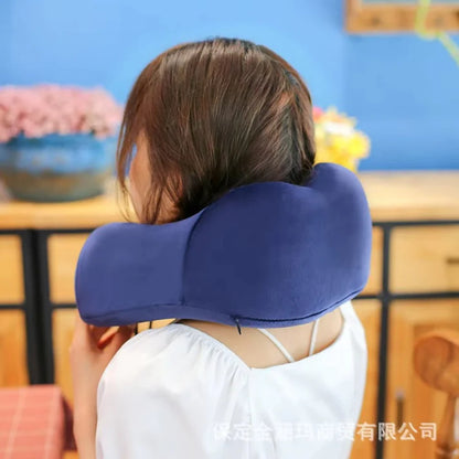 U-Shaped Travel Neck Pillow – Comfortable Support Cushion for Travel & Home